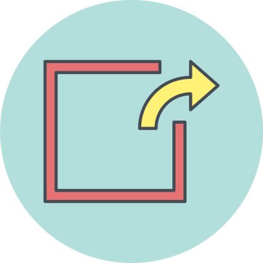 seo modern simgesinin vektör illüstrasyonu