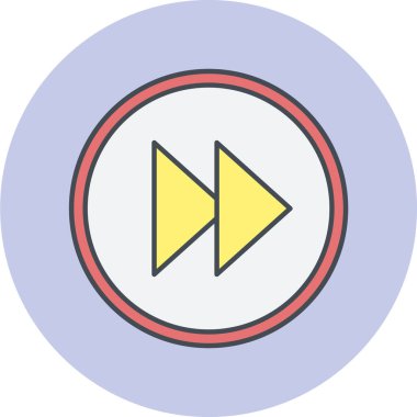 ok simgesinin vektör illüstrasyonu