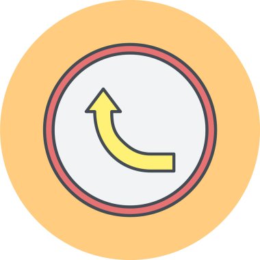 ok simgesinin vektör illüstrasyonu