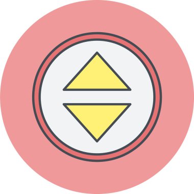 ok simgesinin vektör illüstrasyonu