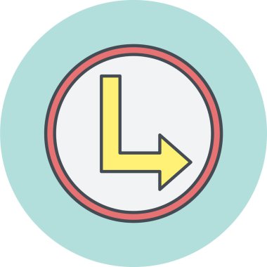 Bir b simgesinin vektör illüstrasyonu