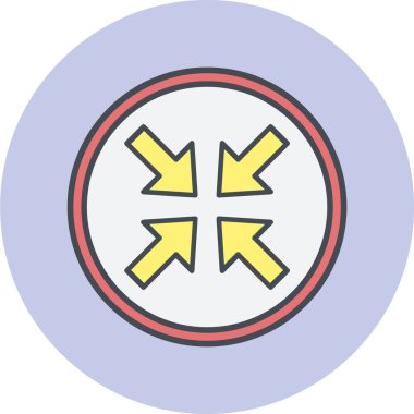 ok simgesinin vektör illüstrasyonu