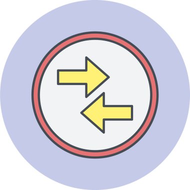 ok simgesinin vektör illüstrasyonu