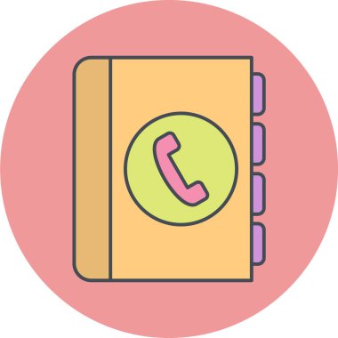 kitap simgesi vektör illüstrasyonu