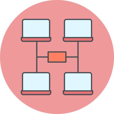 seo modern simgesinin vektör illüstrasyonu