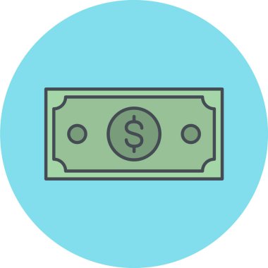 Dolar işareti vektör illüstrasyonuName