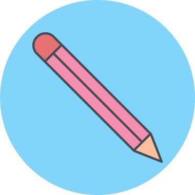 kalem simgesi vektör illüstrasyonu