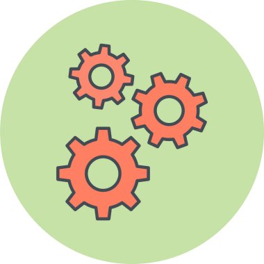 seo modern simgesinin vektör illüstrasyonu