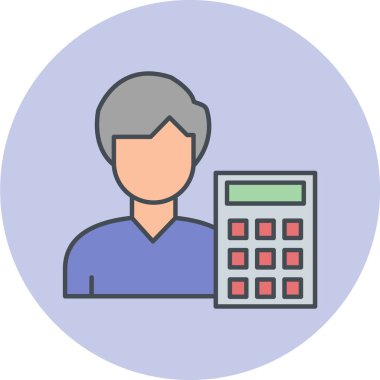 iş simgesi vektör illüstrasyonu