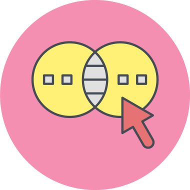 seo modern simgesinin vektör illüstrasyonu