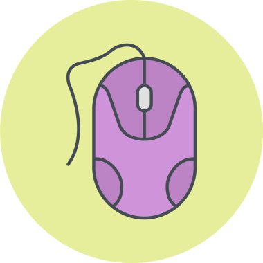 bilgisayar fare simgesi, vektör illüstrasyonu