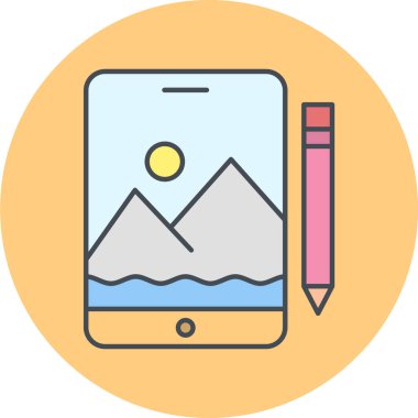 seo modern simgesinin vektör illüstrasyonu