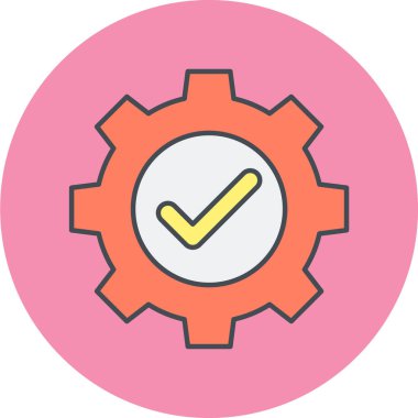 seo modern simgesinin vektör illüstrasyonu