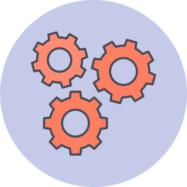 seo modern simgesinin vektör illüstrasyonu