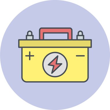 pil vektör illüstrasyonu