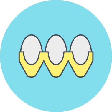 Tek çiftlik simgesinin vektör illüstrasyonu