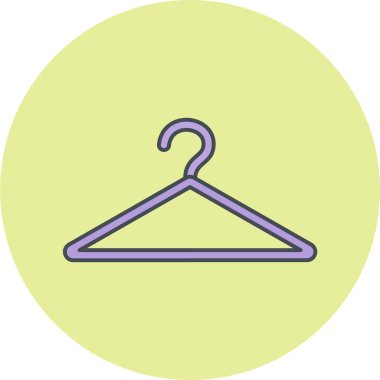 askı simgesi vektör illüstrasyonu