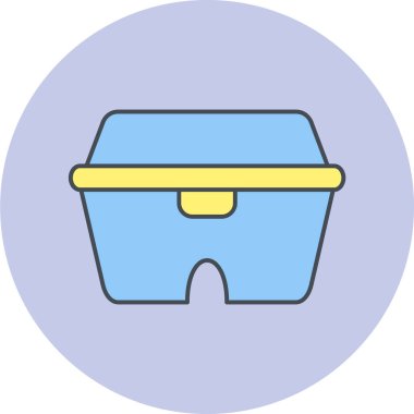 Gıda simgesinin vektör illüstrasyonu