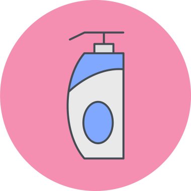 sabun dağıtıcı web simgesi basit illüstrasyon