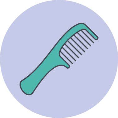 Tarak. Web simgesi basit tasarım