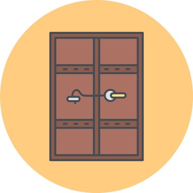 Modern b 'nin vektör illüstrasyonu çekmece simgesinden yoksun