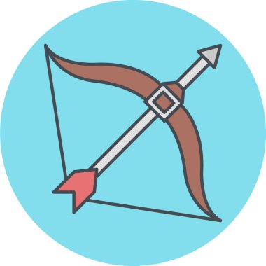 ok simgesinin vektör illüstrasyonu