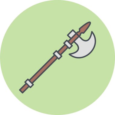 Kılıç simgesi. vektör illüstrasyonu