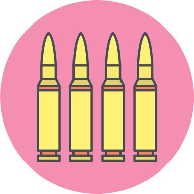 bullets icon sign. seamless pattern on a white background. vector illustration
