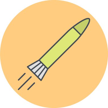 Modern silah simgesinin vektör illüstrasyonu 