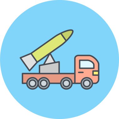 Modern b 'nin vektör çizimi kamyon simgesinden yoksun