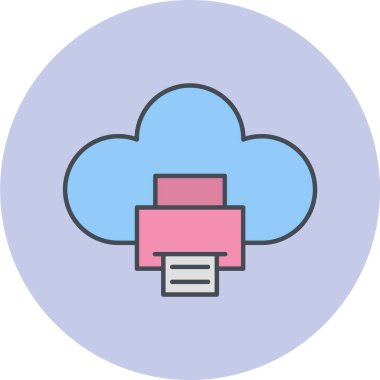 Bulut hesaplama. Web simgesi