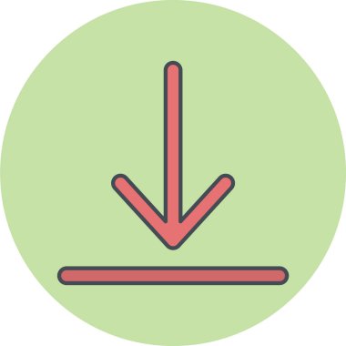 ok simgesi, vektör illüstrasyonu indir