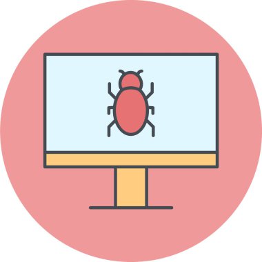 Projeniz için bilgisayar ekranı simgesi