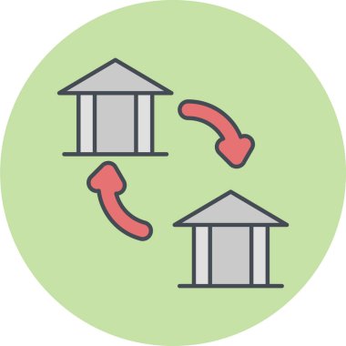 seo modern simgesinin vektör illüstrasyonu