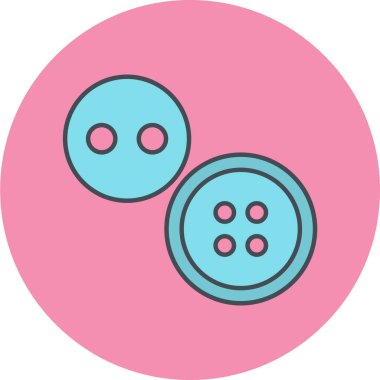 Modern b 'nin vektör illüstrasyonu yuvarlak düğmelerin ikonundan yoksun