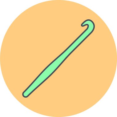 İzole edilmiş tek bir beyzbol sopasının vektör çizimi