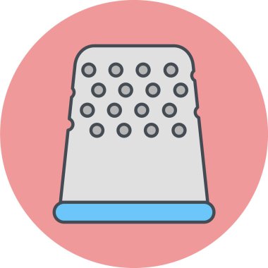 Dikiş makinesi simgesinin çizimi