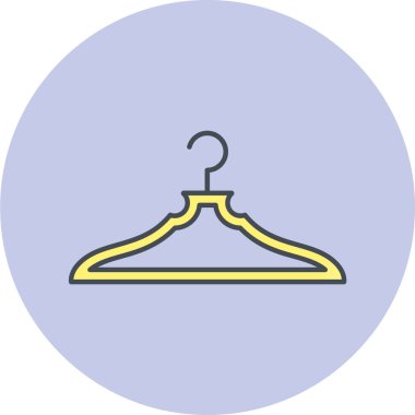 askı simgesi vektör illüstrasyonu