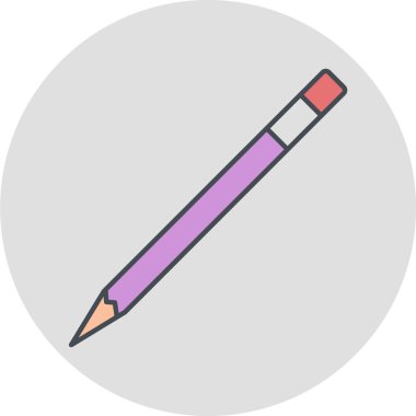 kalem simgesi vektör illüstrasyonu