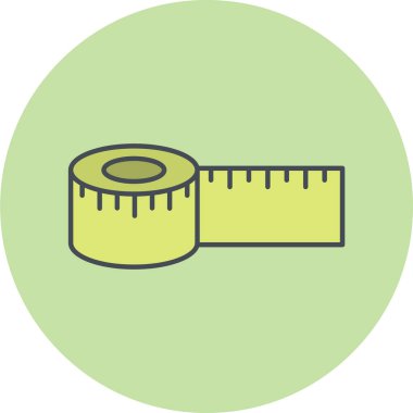 Teyp simgesinin vektör illüstrasyonu