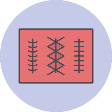 Bir spor simgesinin vektör illüstrasyonu