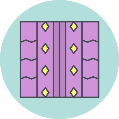 Modern eğitim ikonunun vektör illüstrasyonu