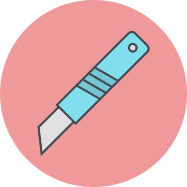 bıçak simgesi vektör illüstrasyonu