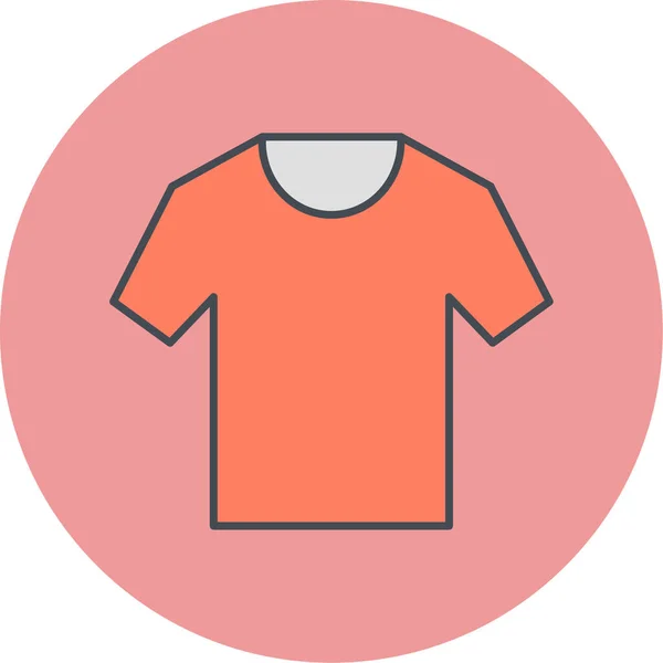 Ícone Shirt Ilustração Vetorial — Vetor de Stock
