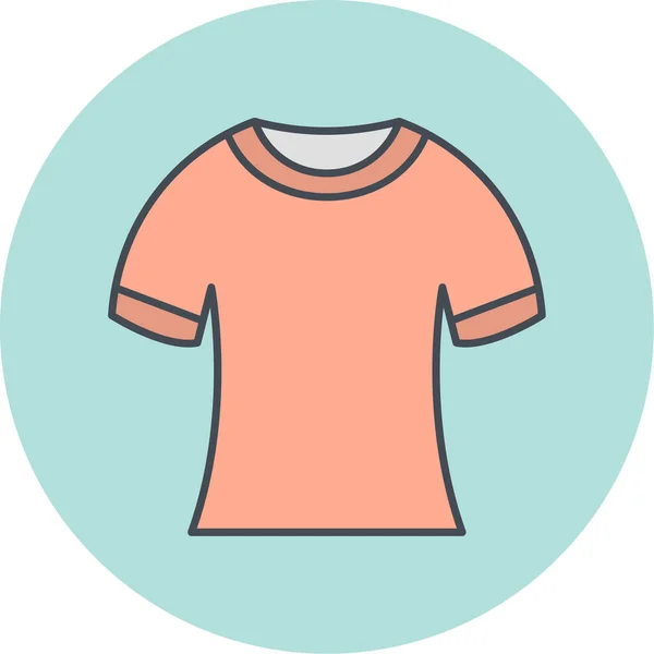 Ícone Vetorial Shirt — Vetor de Stock