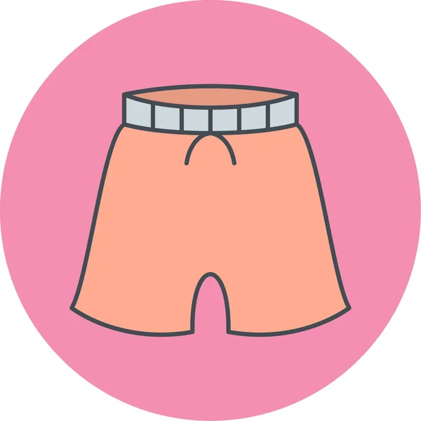 Skirt Icon Vector Illustration — Stock Vector