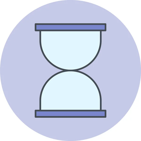 Hourglass Icon Vector Illustration — Stock Vector