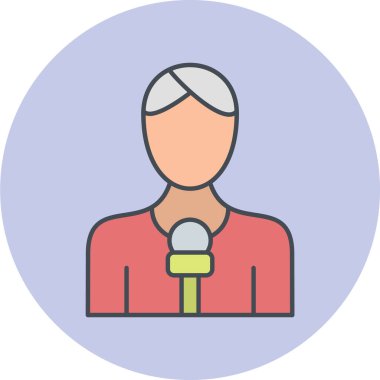 İş simgesinin vektör illüstrasyonu