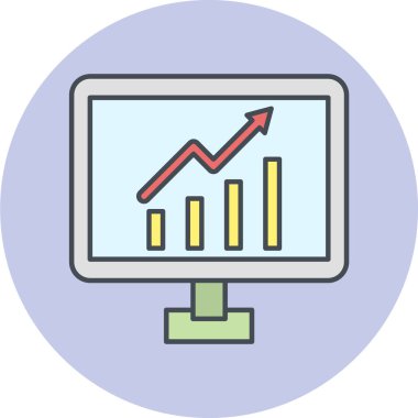 seo modern simgesinin vektör illüstrasyonu