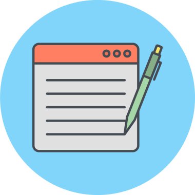 seo modern simgesinin vektör illüstrasyonu